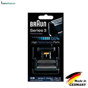 تیغ و شبکه براون مدل 31B Braun 31B foil and cutter