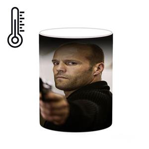 ماگ حرارتی کاکتی طرح جیسون استاتهام Jason Statham مدل mgh26224