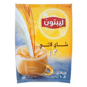 چای لاته لیپتون مدل کلاسیک ساشه 18 تایی