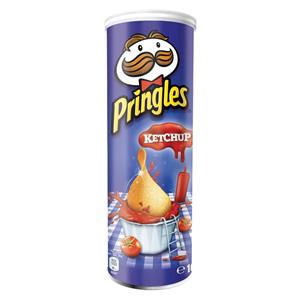 چیپس پرینگلز با طعم کچاپ Pringles Ketchup وزن 165 گرم