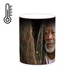 ماگ حرارتی کاکتی طرح مورگان فریمن Morgan Freeman مدل mgh26986