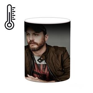 ماگ حرارتی کاکتی طرح تام هاردی Tom Hardy مدل mgh27319