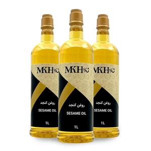 روغن کنجد خالص - 1 لیتر بسته 3 عددی