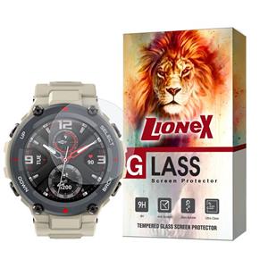 محافظ صفحه نمایش لایونکس مدل WATCHSAFE مناسب برای ساعت هوشمند امازفیت T Rex Lionex Screen Protector For Amazfit 