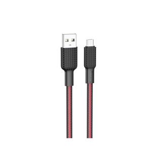 کابل تبدیل USB به MICROUSB  هوکو مدل X69 ANTI-WINDING طول 1 متر