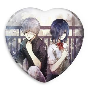 پیکسل قلبی کانکی و توکا انیمه توکیو غول Tokyo Ghoul