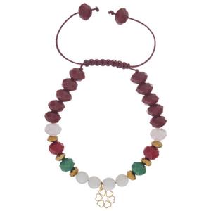 دستبند طلا 18 عیار زنانه الن نار مدل آرت MGA-D0009 0009