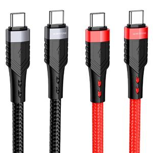 کابل USB-C بروفون مدل BU35 60W طول 1.2 متر