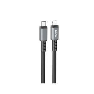 کابل تبدیل USB-C به لایتنینگ هوکو مدل X85 20W طول 1 متر