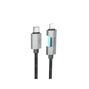 کابل تبدیل USB-C به لایتنینگ هوکو مدل  U123 27W طول 1.2 متر