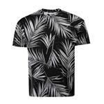 تی شرت آستین کوتاه مردانه جوتی جینز مدل هاوایی کد 1551143 رنگ مشکی
