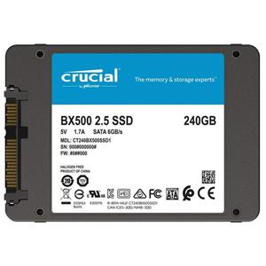 اس دی کروشیال مدل BX500 ظرفیت 240 گیگابایت Crucial 240GB Internal SSD 