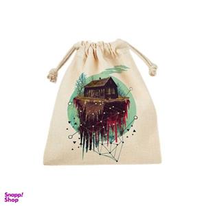 کیسه نان و سبزی ترمه طراحان ایده مدل کلبه ای در ابرها کد cfp1085 - S