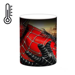 ماگ حرارتی کاکتی مدل مرد عنکبوتی Spider Man کد mgh39918 