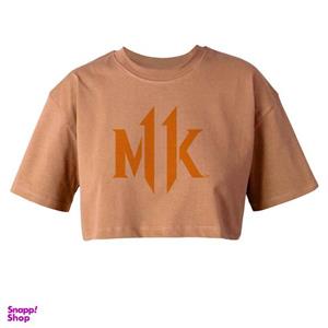 کراپ تاپ آستین کوتاه زنانه مدل MK کد L331 K