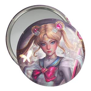 آینه جیبی خندالو مدل اوساگی تسوکینو انیمه سیلور مون Sailor Moon  کد 17457
