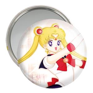 آینه جیبی خندالو مدل اوساگی تسوکینو انیمه سیلور مون Sailor Moon  کد 17460