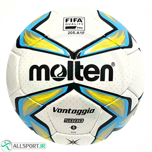 توپ فوتسال مولتن دوخت Molten Vantaggio4800 Soccer Ball4 White Blue 