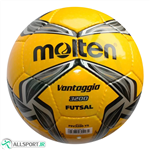 توپ فوتسال مولتن دوخت Molten Vantaggio3200 Soccer Ball 4 Yellow Black 