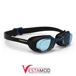 عینک شنا نابایجی مردانه لنز شفاف رنگ مشکی مدل – Nabaiji adult swimming goggles clear lenses |100XBASE