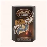 شکلات کادویی لینت مدل لیندور تلخ 70% 200 گرمی