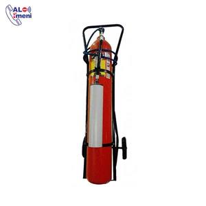 کپسول آتش نشانی co2 چرخدار دژ 30 کیلوگرمی