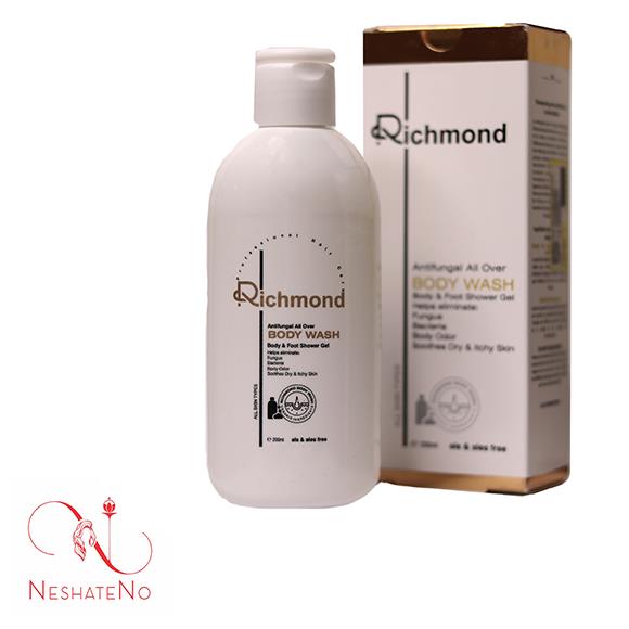 شامپو بدن ریچموند مدل antifungal حجم 200 میلی لیتر