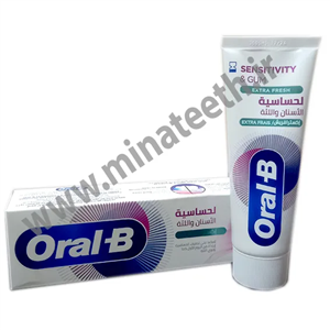 خمیر دندان اورال بی مدل sensitivity Gum calm حجم 75 میل 