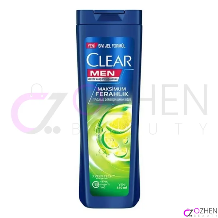 شامپو ضد شوره مردانه لیمویی کلیر مناسب موهای چرب 350 میل
