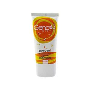 کرم ضد آفتاب بدون چربی بی رنگ SPF 50 ژنو بایوتیک رنگ کد 27207 اورجینال