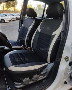 روکش صندلی سمند سورن طرح جنسیس چرم و پارچه کد G-P-N-SRN-P(...