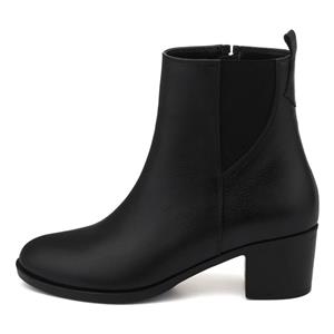 نیم بوت زنانه چرم مشهد مدل J2509 001 Mashad Leather Ankle Boots For Women 