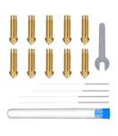 کیت نازل پرینتر سه بعدی سری سایز الگو مدل Multi-Size Brass Nozzle Kit for Neptune 4 Plus- 4 Max برند Elegoo