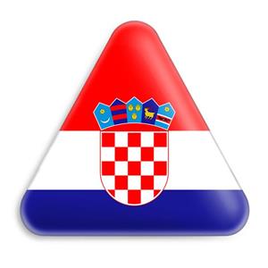 پیکسل خندالو طرح تیم ملی کرواسی مدل مثلثی کد 2030 