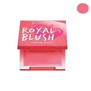 رژ گونه ریمل لندن مدل ROYAL CREAM BLUSH شماره 002