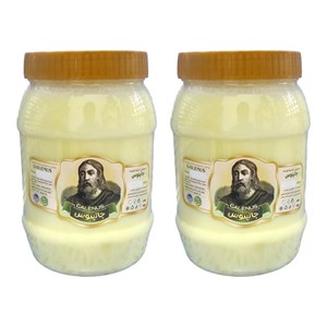روغن شحم گاوی معطر گلاب جالینوس - 1 کیلوگرم بسته 2 عددی