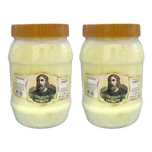 روغن شحم گاوی معطر گلاب جالینوس - 1 کیلوگرم بسته 2 عددی