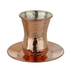 ست استکان و نعلبکی مسی کد ZH291