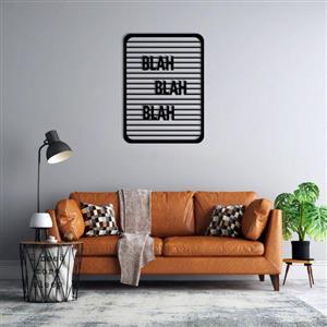 دیوارکوب ماهوت طرح BLAH BLAH BLAH