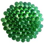 Goldooneh Green Glassy Marbles 200pcs