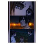 پوستر مدل ارن ییگر و میکاسا و Eren Yeager و mikasa طرح انیمه Attack on titan کد 181