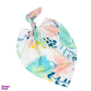 دستمال سر و گردن زنانه مدل مینی اسکارف نخی تابستانه آبرنگی کد 2400