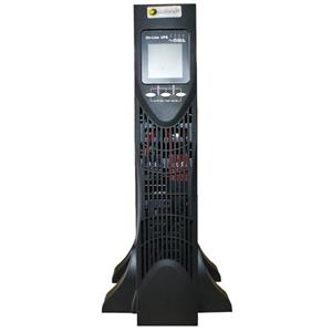 یو پی اس رک مونت تاور کانورتیبل هژیر صنعت مدل Genesis Plus RMI توان 1KVA انلاین به همراه باتری داخلی Hajir Sanat Rackmount Tower Convertable Online UPS With Internal Battery 
