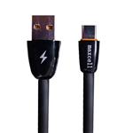 کابل تبدیل USB به microUSB مکسل مدل A01 به طول 1 متر