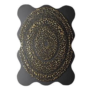 پادری مدل دالبر طرح کلاسیک کد 8811 سایز 80x110 سانتی متر