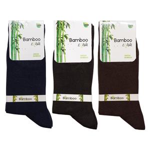 جوراب مردانه بامبو مدل BMB05 مجموعه 3 عددی