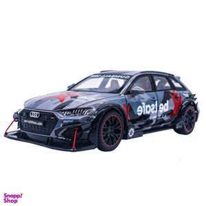 ماشین بازی مدل فلزی عقبکش آئودی AUDI RS6