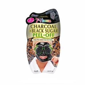 ماسک پیلآف ذغال و شکر سیاه سون هیون charcoal 7th Heaven Characoal And Black Sugar Peel Off Face Mask 10ml