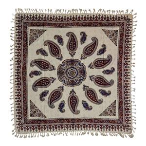 قلمکاری  رومیزی قلمکار مدل ممتاز طرح بته جقه کد A120 -