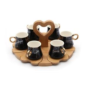 سرویس قهوه خوری 13 پارچه مدل vadi کد 1369n vf210